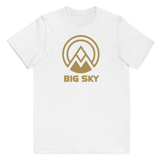 Big Sky Montana Ski Resort Vacation Souvenir Youth Jersey T-Shirt