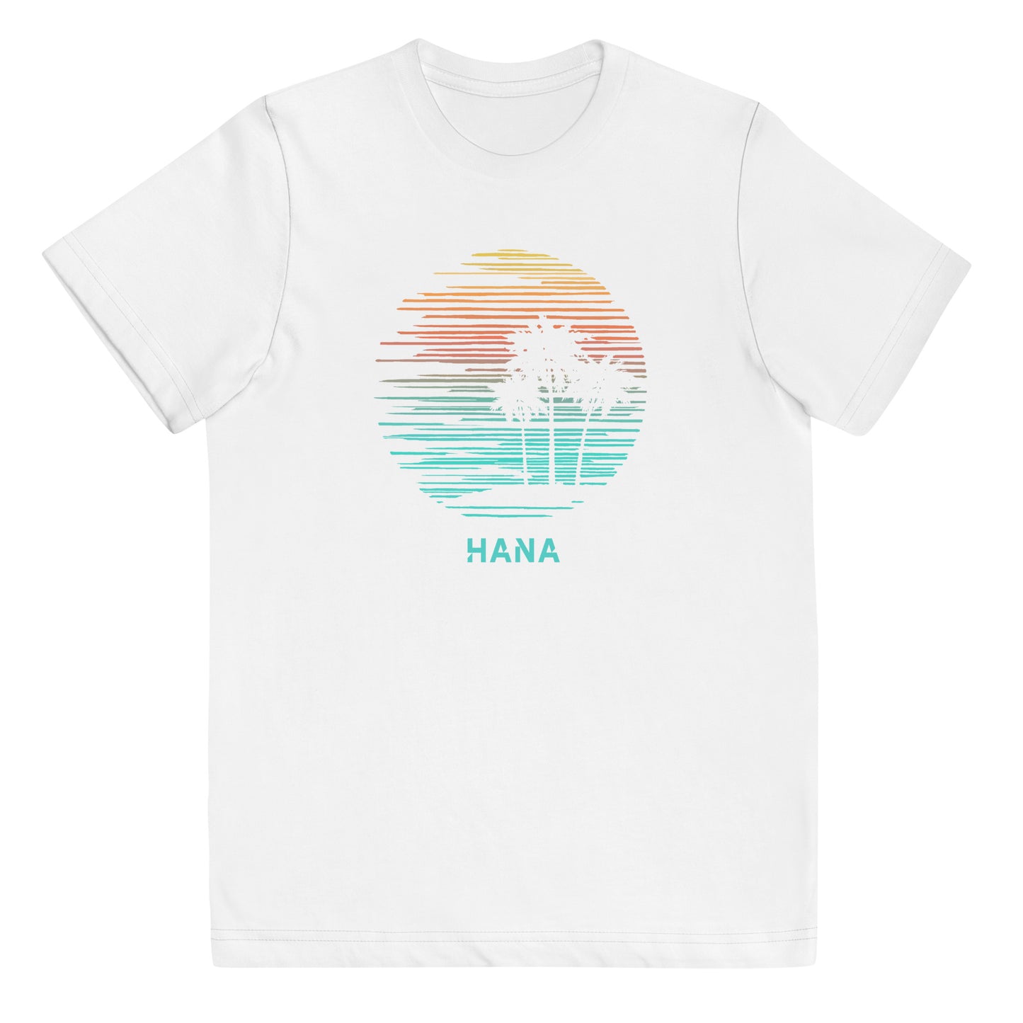 Hana Maui Hawaii Cool Souvenir Vacation Artistic Youth Jersey T-Shirt