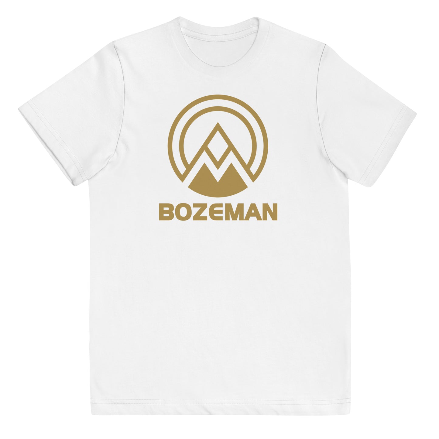 Bozeman Montana Ski Resort Vacation Souvenir Youth Jersey T-Shirt