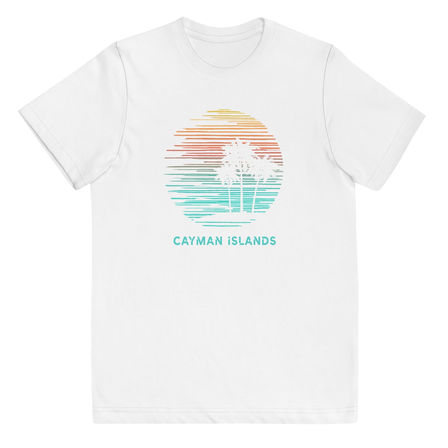 Cayman Islands Cool Souvenir Vacation Artistic Youth Jersey T-Shirt