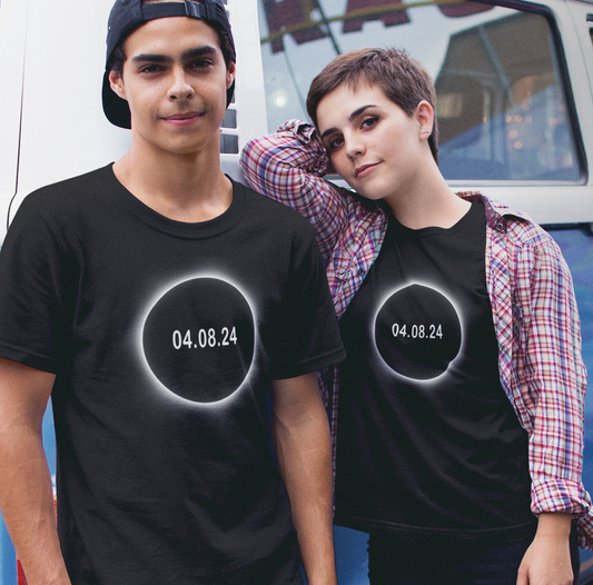 2024 Solar Eclipse Souvenir Memento April 8 Unisex T-Shirt