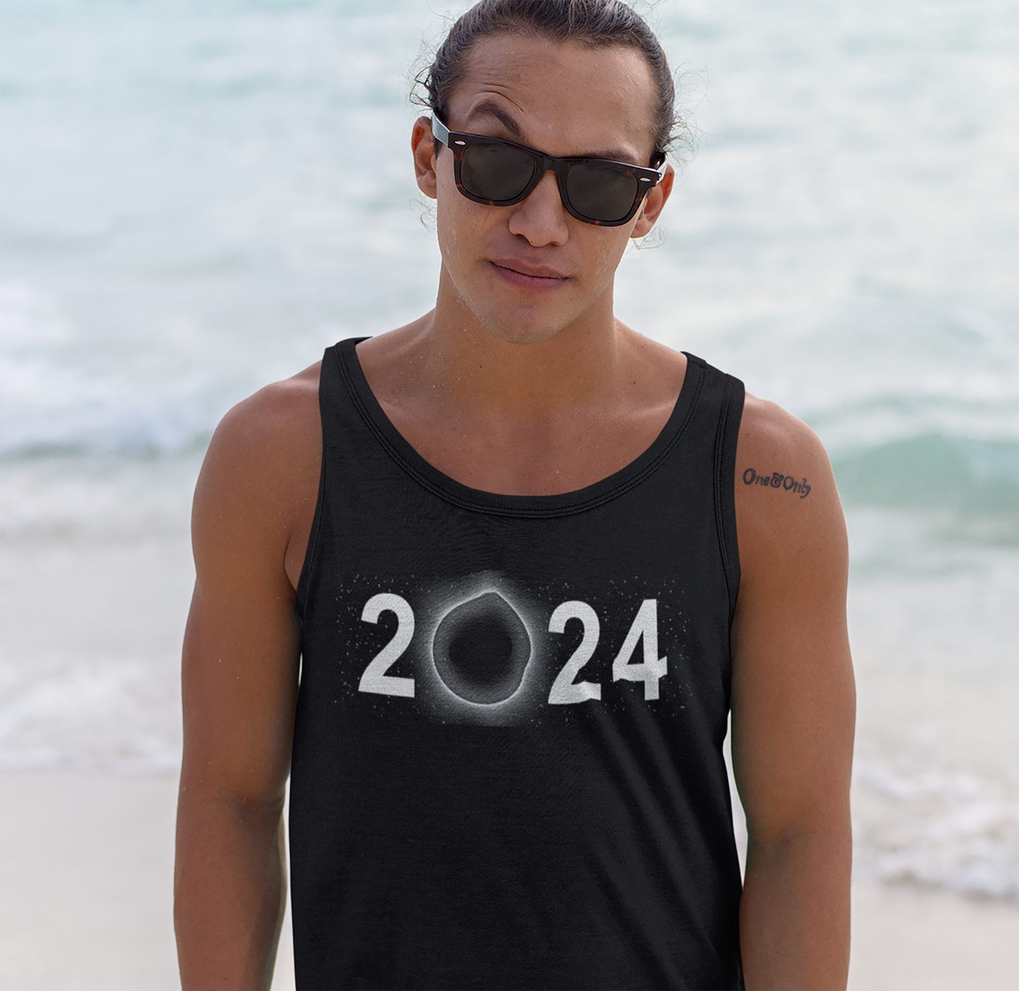 Eclipse 2024 Souvenir Unisex Tank Top