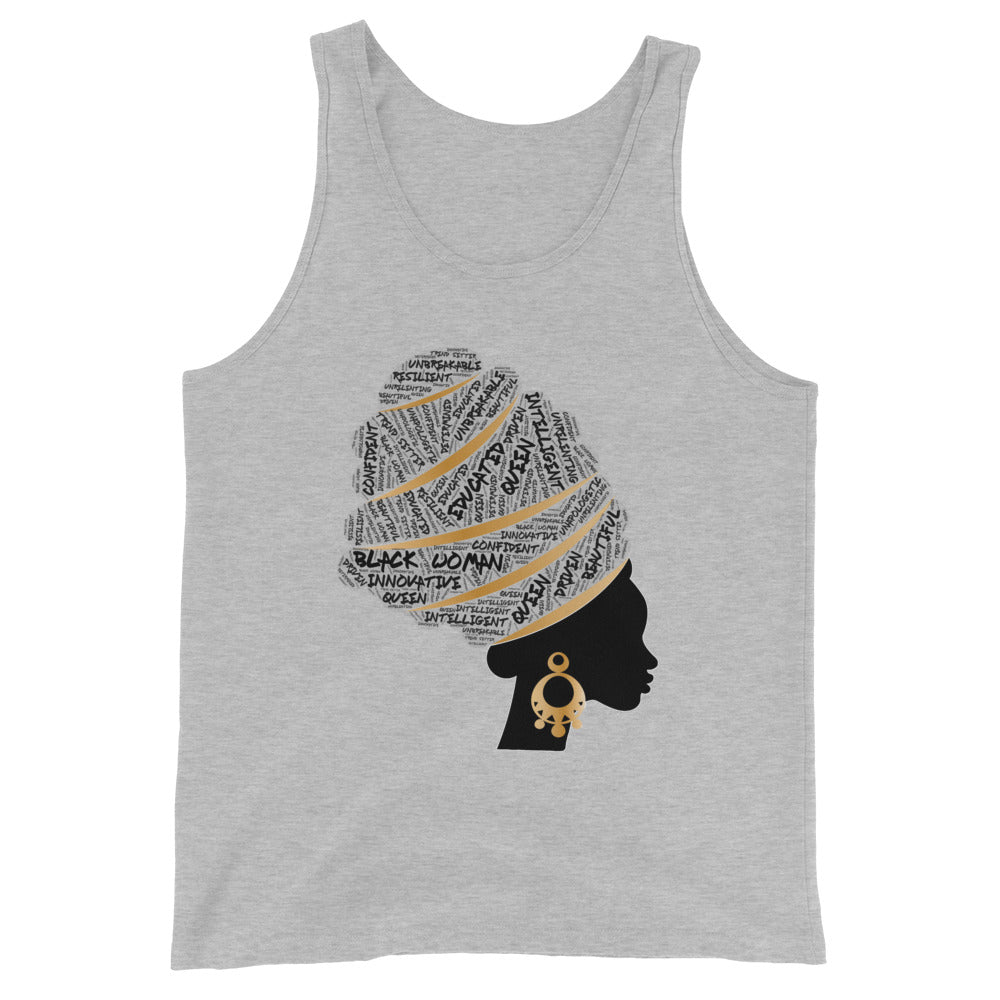 African American Women Pride Black Artistic Unisex Tank Top