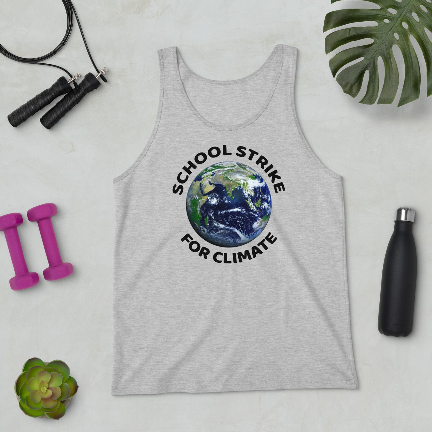 School Strike For Climate Awareness Global Movement Unisex Tank Top