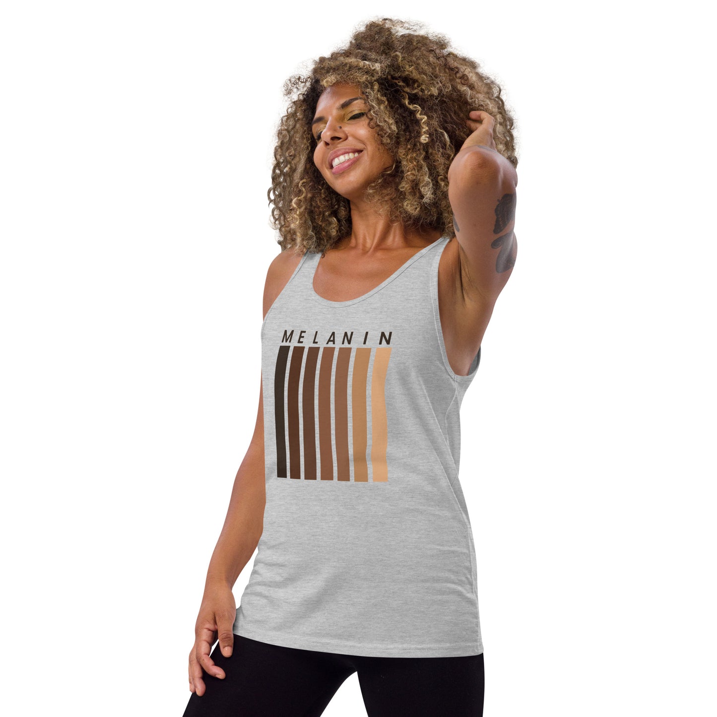 Melanin African American Pride Unisex Tank Top