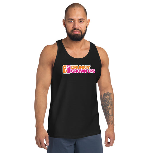 Funny Parody Party Drinking Quote Joke Unisex Tank Top