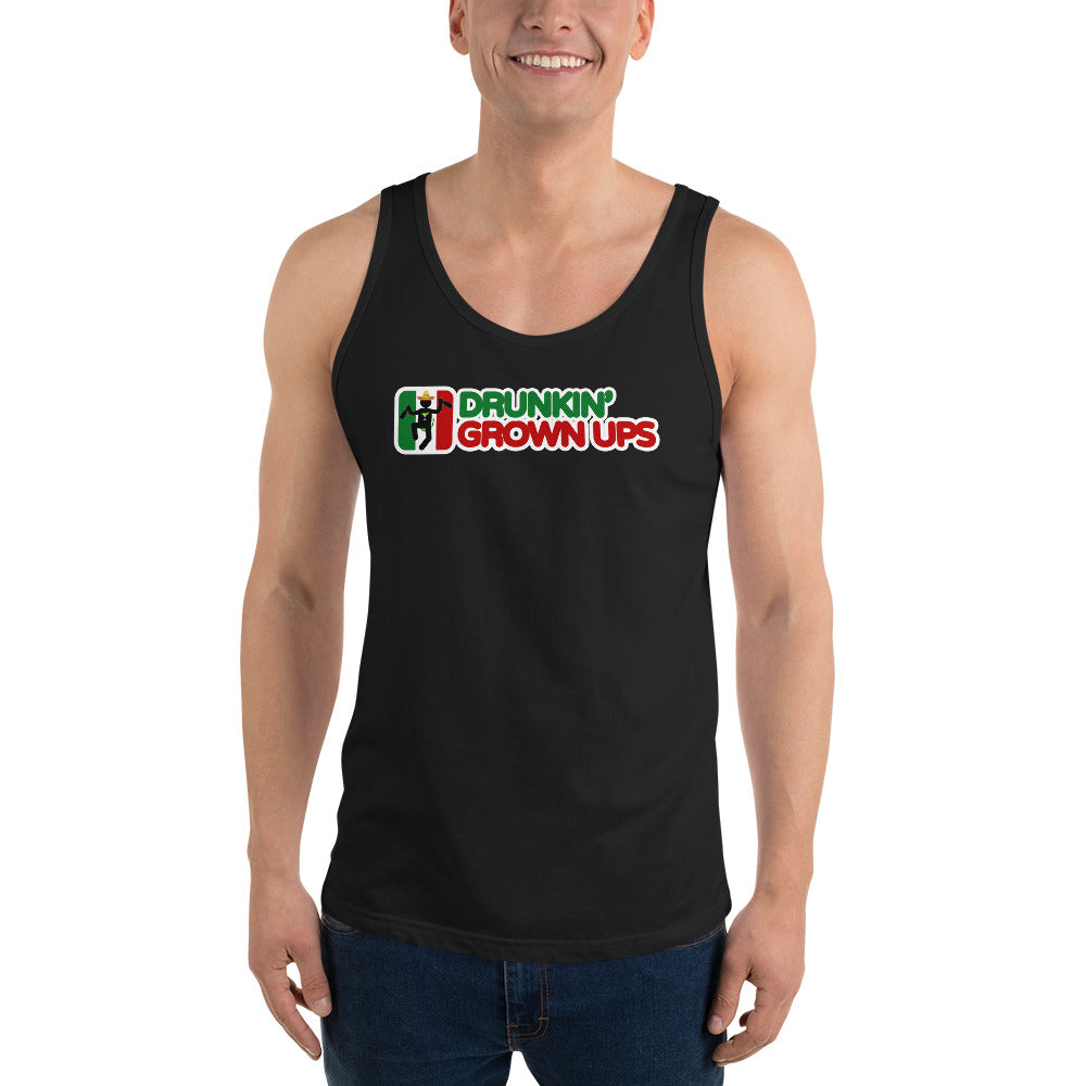 Funny Cinco De Mayo Mexican Party Parody Drinking Quote  Joke Unisex Tank Top