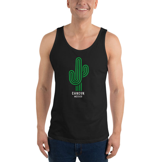 Cancun Mexico Graphic Print Unisex Tank Top
