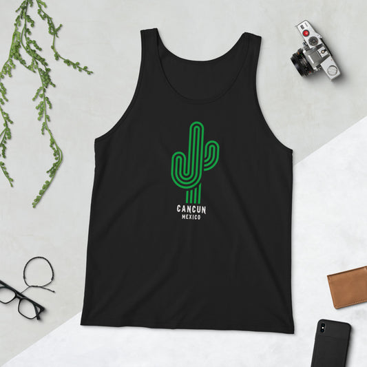 Cancun Mexico Graphic Print Unisex Tank Top