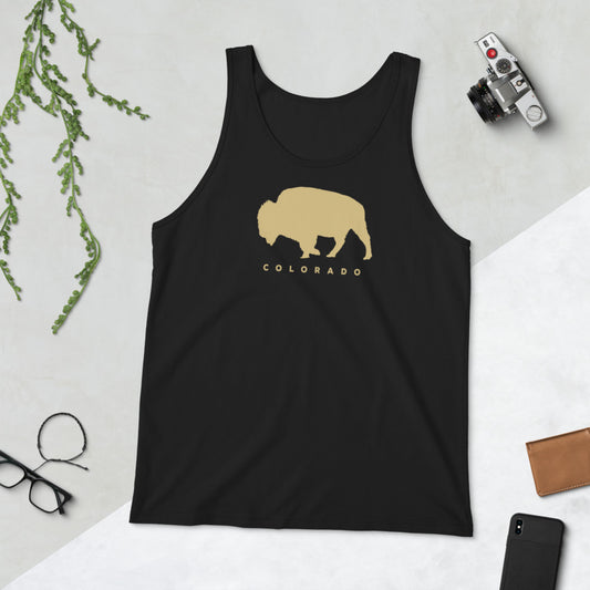 Cool State Colorado Native Buffalo Fan Unisex Tank Top