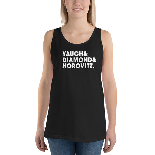 Yauch Diamond Horovitz Old School Hip Hop Music Legends Unisex Tank Top