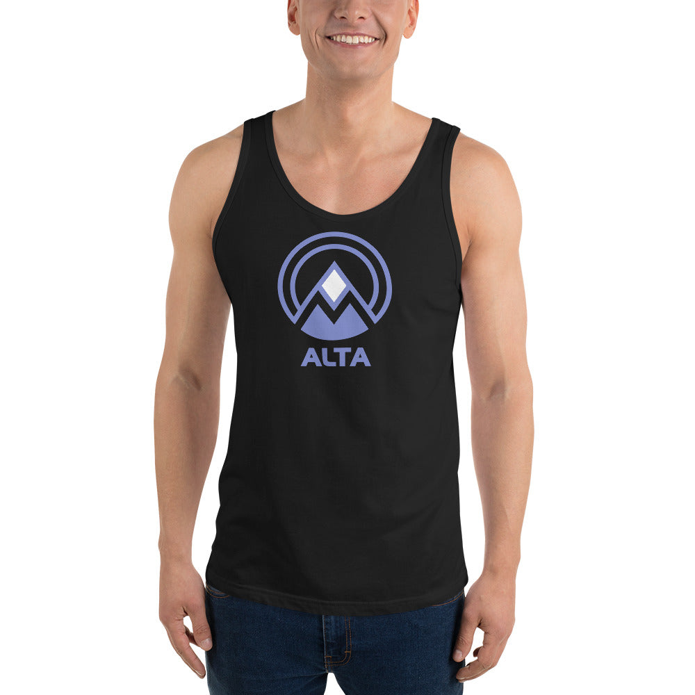 Alta Utah Skiing Snowboarding Fan Unisex Tank Top