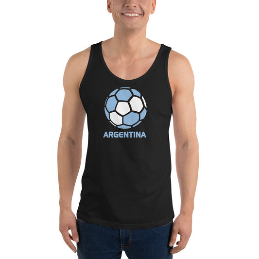 Argentina National Soccer Team Football Country Flag Pride Unisex Tank Top