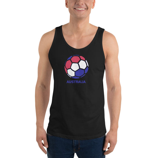 Australia National Soccer Team Football Country Flag Pride Unisex Tank Top