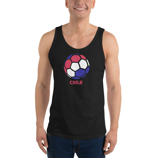 Chile National Soccer Team Football Country Flag Pride Unisex Tank Top
