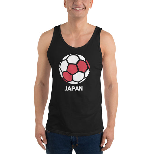 Japan National Soccer Team Football Country Flag Pride Unisex Tank Top
