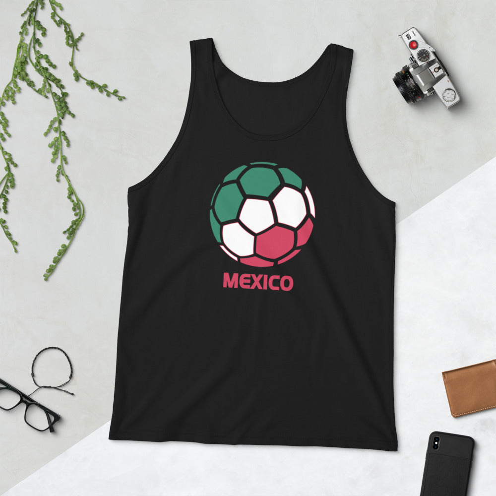 Mexico National Soccer Team Football Country Flag Pride Unisex Tank Top