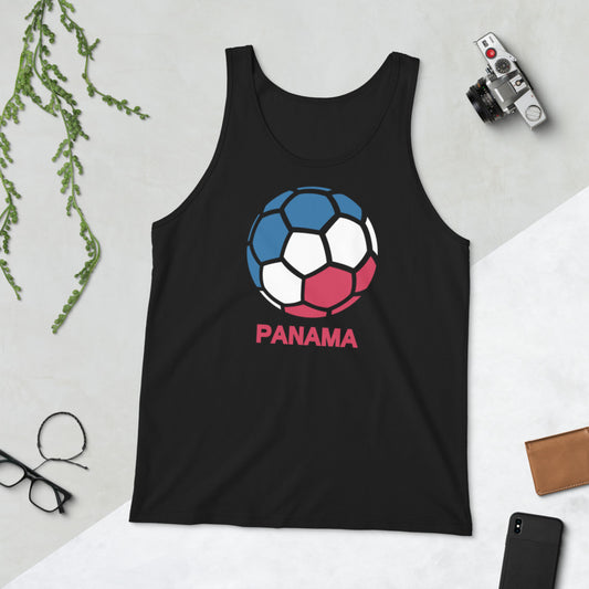 Panama National Soccer Team Football Country Flag Pride Unisex Tank Top