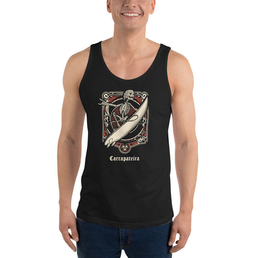 Cool Carrapateira Portugal Surfing Fan Surfer  Unisex Tank Top