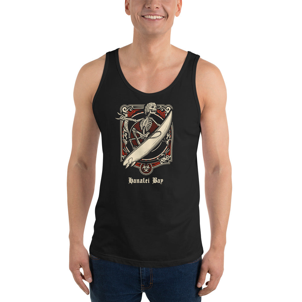 Cool Hawaii Surfing Fan Surfer  Unisex Tank Top