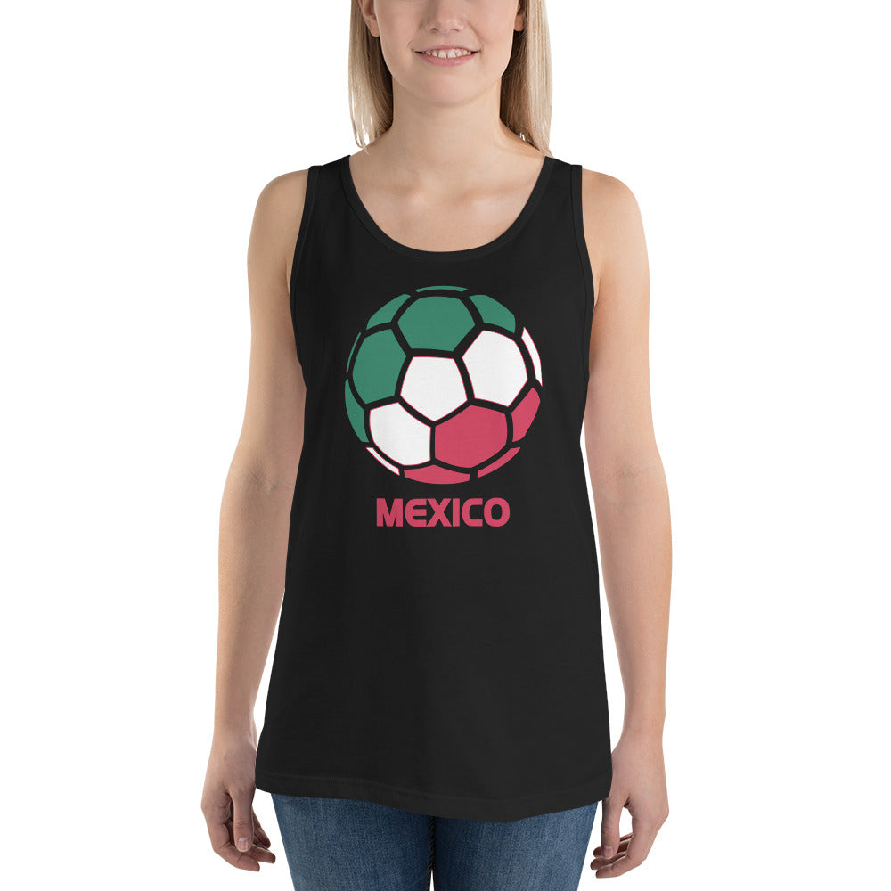 Mexico National Soccer Team Football Country Flag Pride Unisex Tank Top