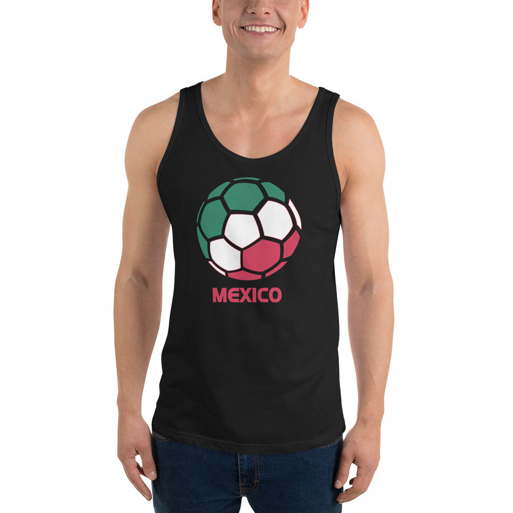 Mexico National Soccer Team Football Country Flag Pride Unisex Tank Top