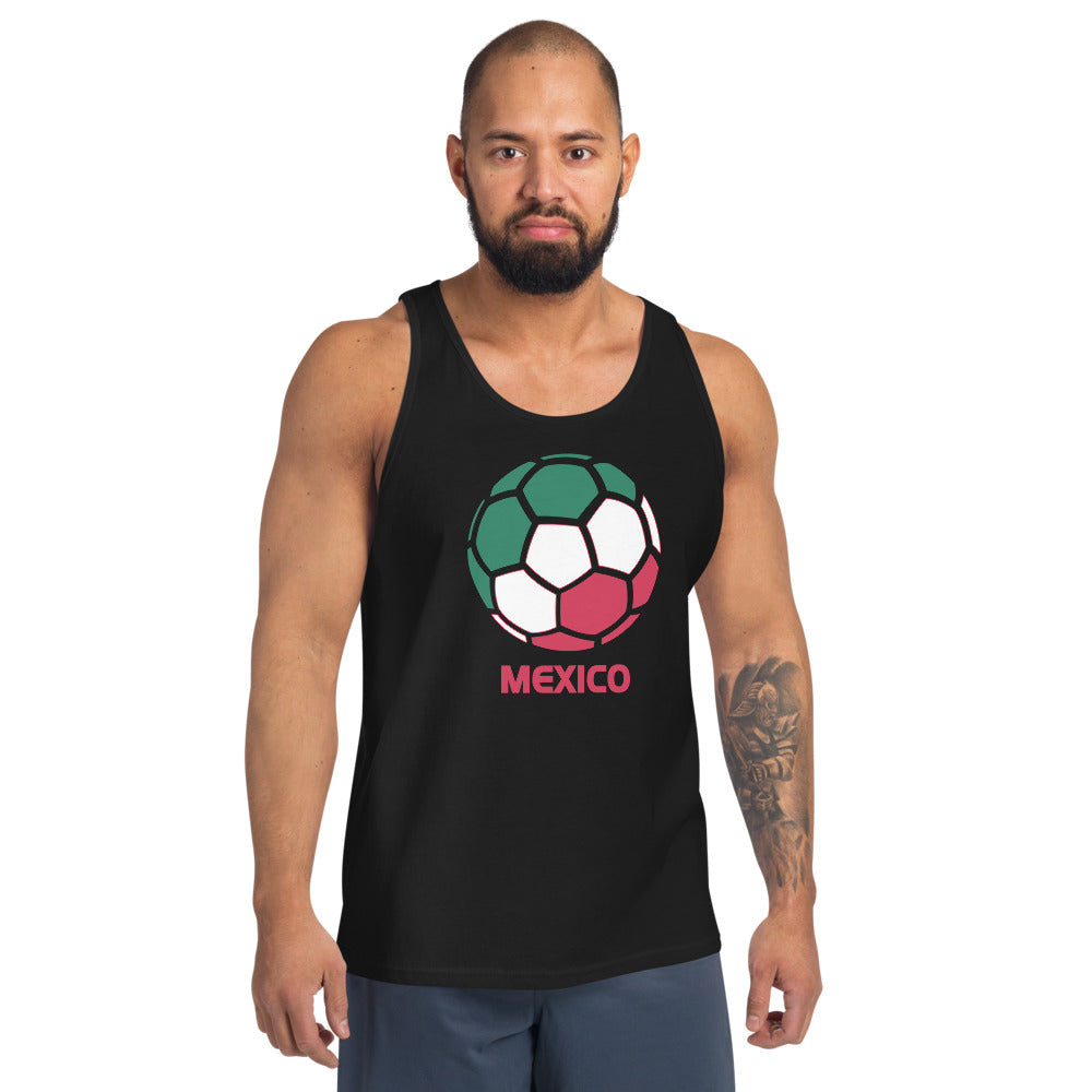 Mexico National Soccer Team Football Country Flag Pride Unisex Tank Top