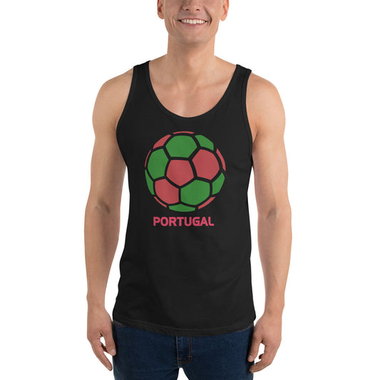 Portugal National Soccer Team Football Country Flag Pride Unisex Tank Top