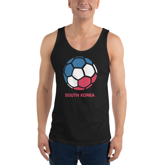 South Korea National Soccer Team Football Country Flag Pride Unisex Tank Top