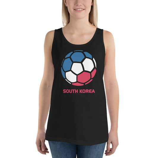 South Korea National Soccer Team Football Country Flag Pride Unisex Tank Top
