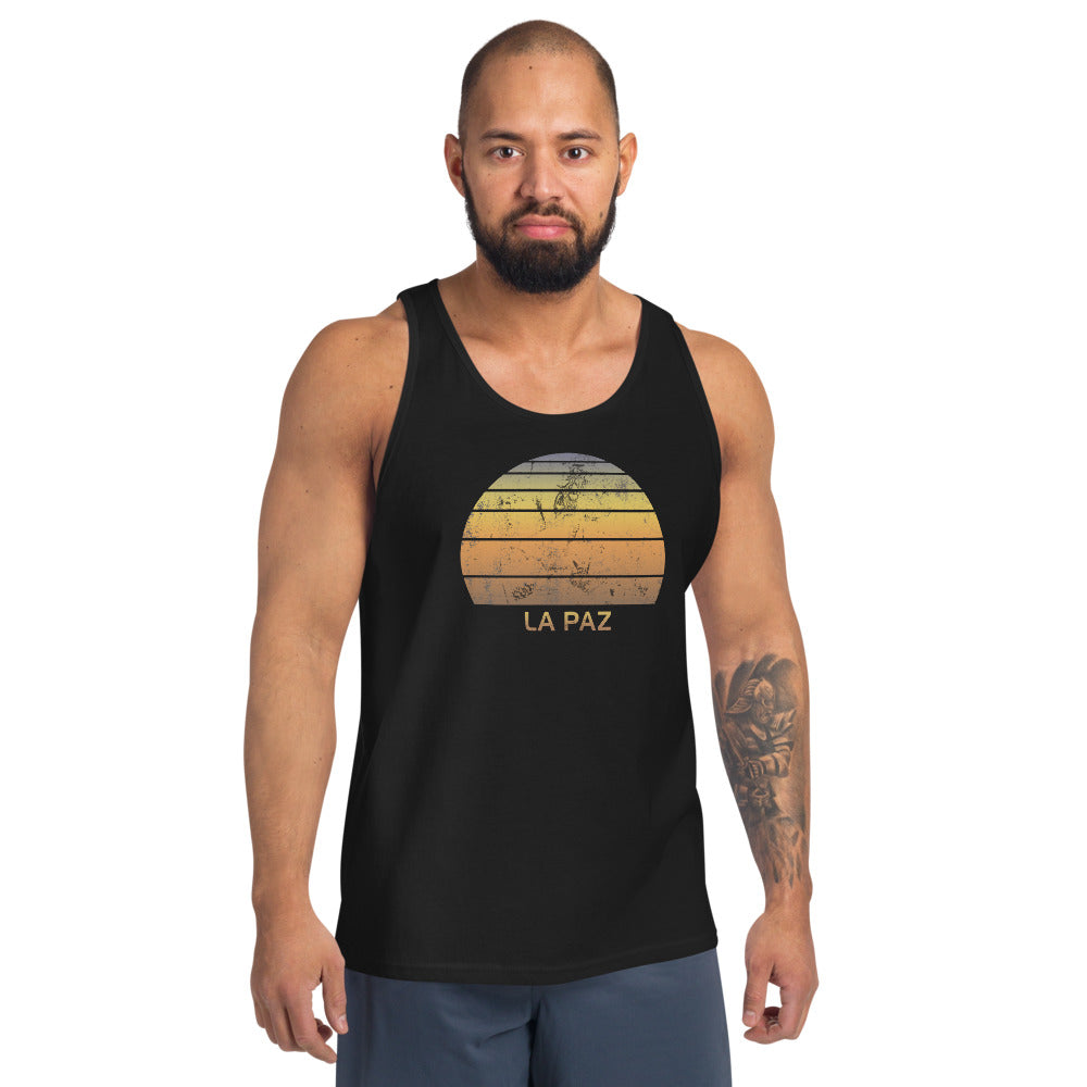 Retro La Paz Mexico Mexican Beach Vacation Souvenir Unisex Tank Top