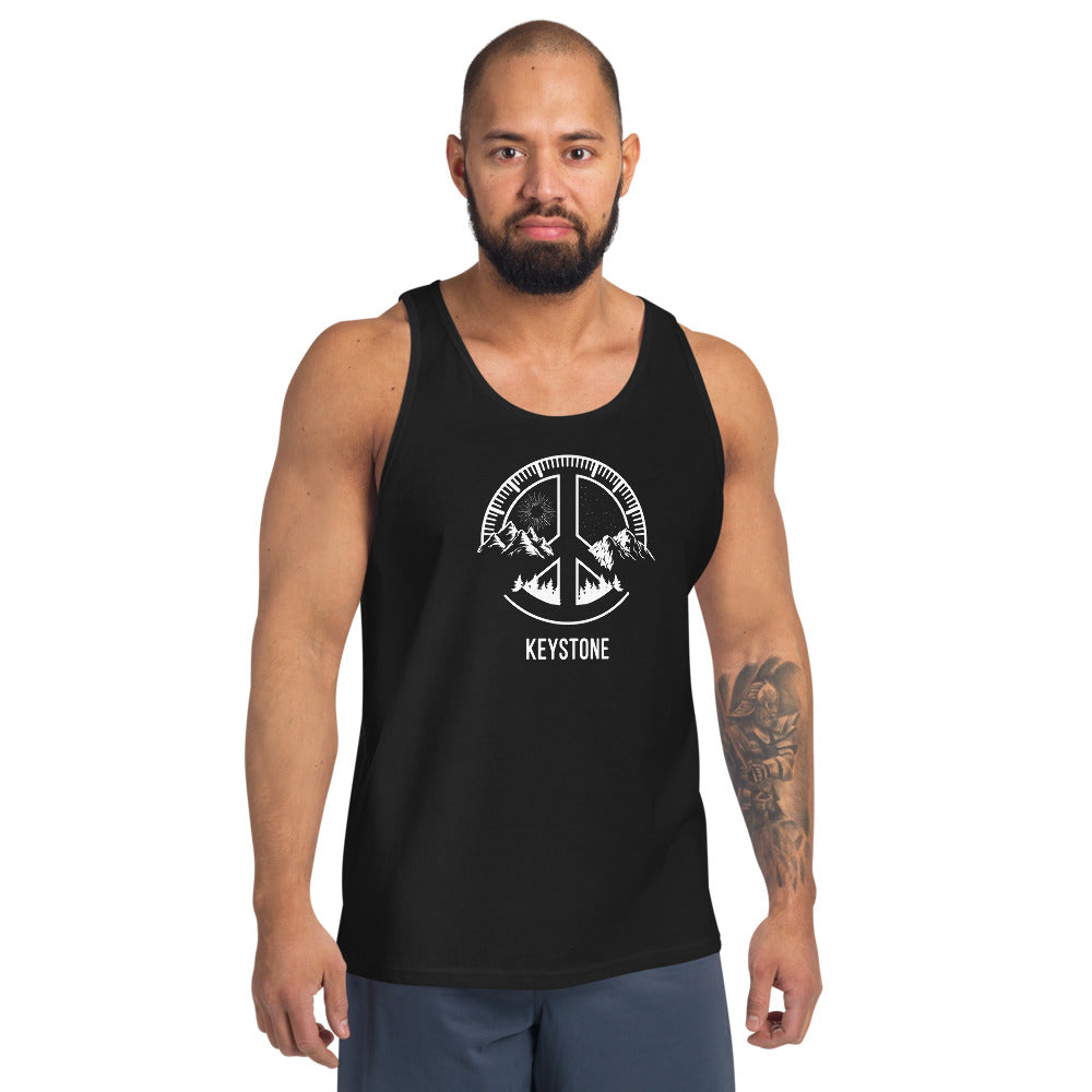 Keystone Colorado Skiing Snowboarding Camping Fan Unisex Tank Top