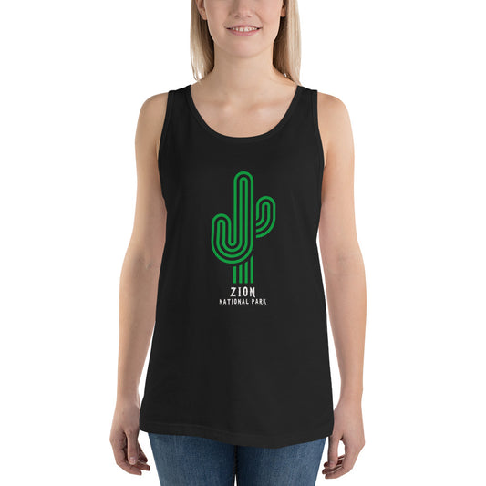 Zion National Park Utah  Graphic Print Unisex Tank Top