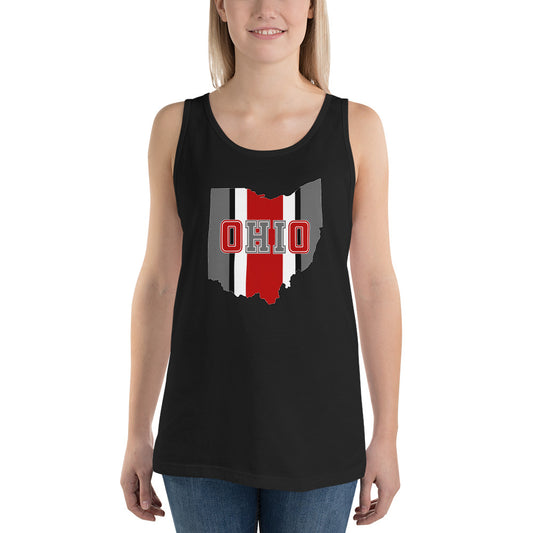 Retro State Of Ohio Cool Fan Unisex Tank Top