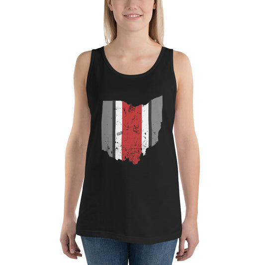 Retro State Of Ohio Cool Fan Unisex Tank Top