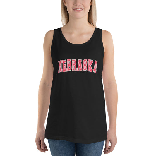 Nebraska College Football Fan Unisex Tank Top