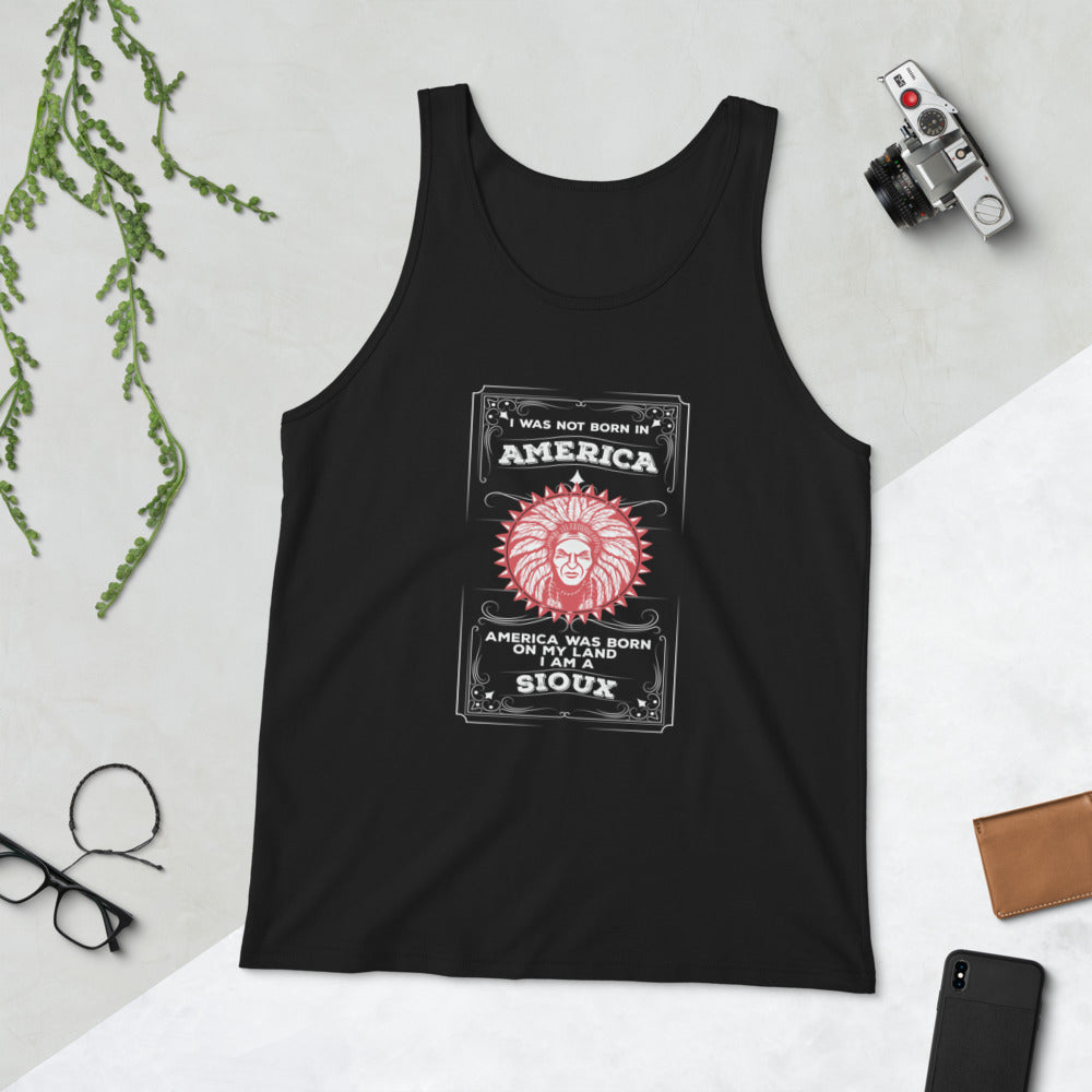 Native American Sioux Indian Tribe Ancestry Heritage Unisex Tank Top