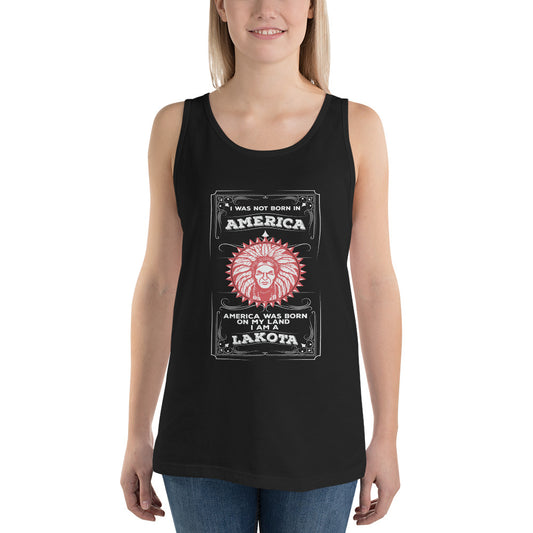 Native American Lakota Teton Sioux Indian Tribe Ancestry Heritage Unisex Tank Top