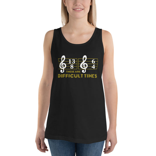 Funny Music Fan Quote Writer Composer Unisex Tank Top