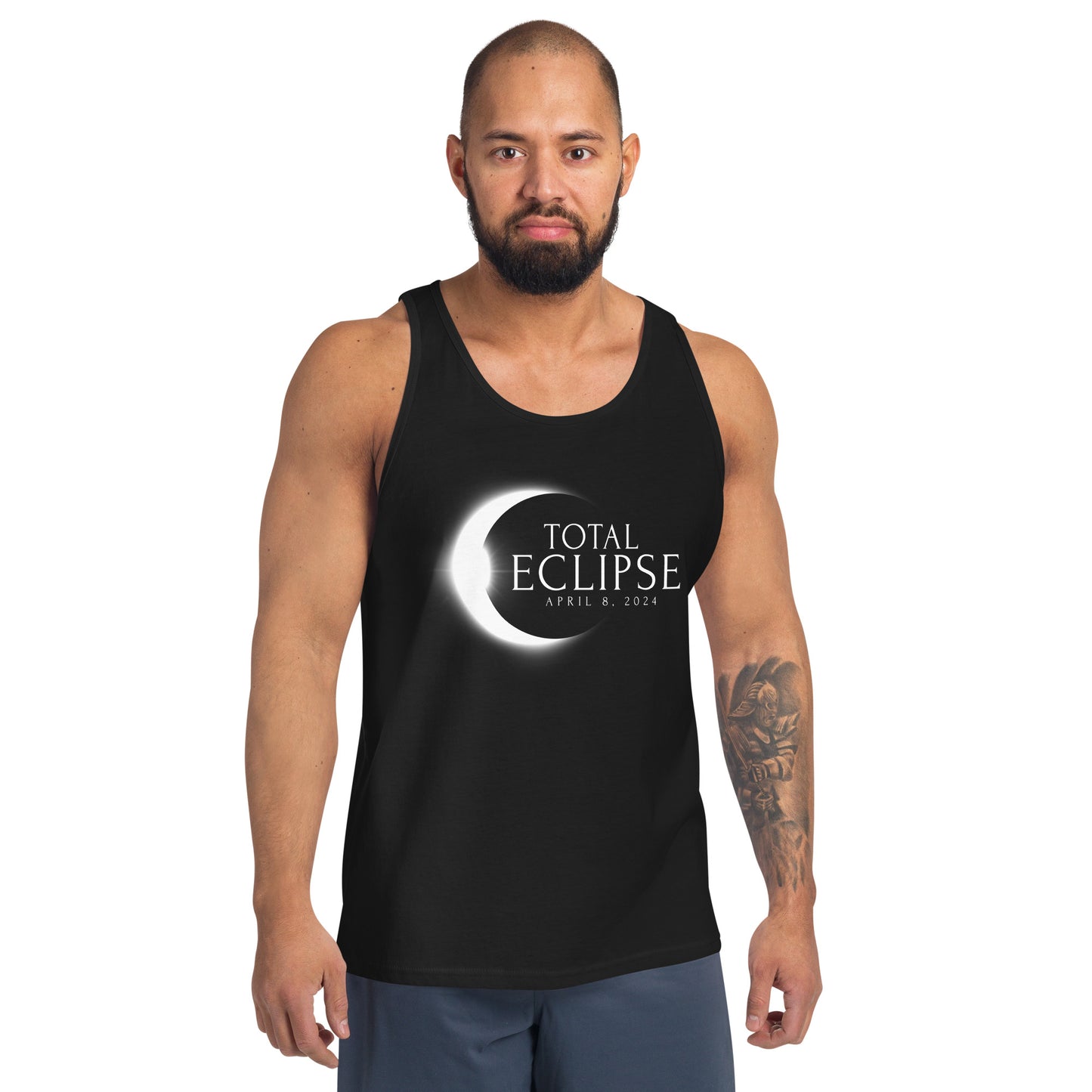 Total Eclipse April 8 2024 Memento Souvenir Unisex Tank Top