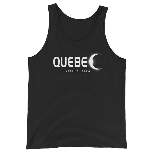 Quebec Canada Eclipse Souvenir April 8th 2024 Unisex Tank Top