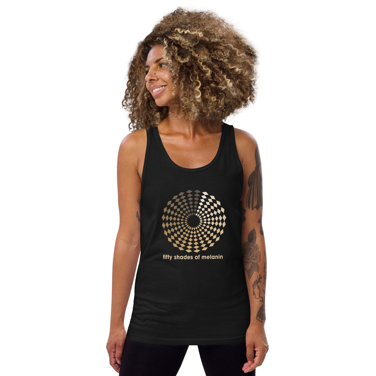 Melanin African American History Pride Unisex Tank Top