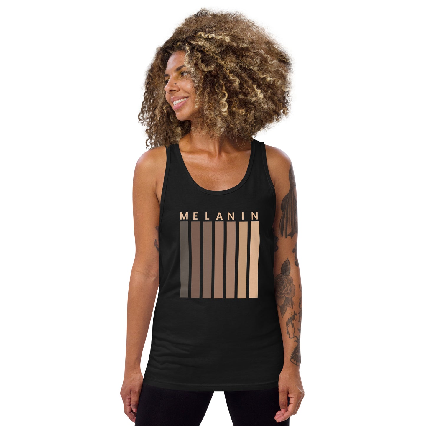 Melanin African American Black Pride Unisex Tank Top