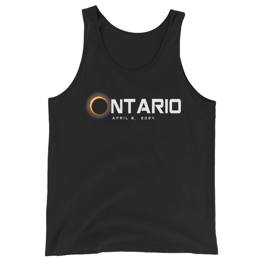 Ontario Canada 2024 Eclipse Souvenir April 8 Unisex Tank Top