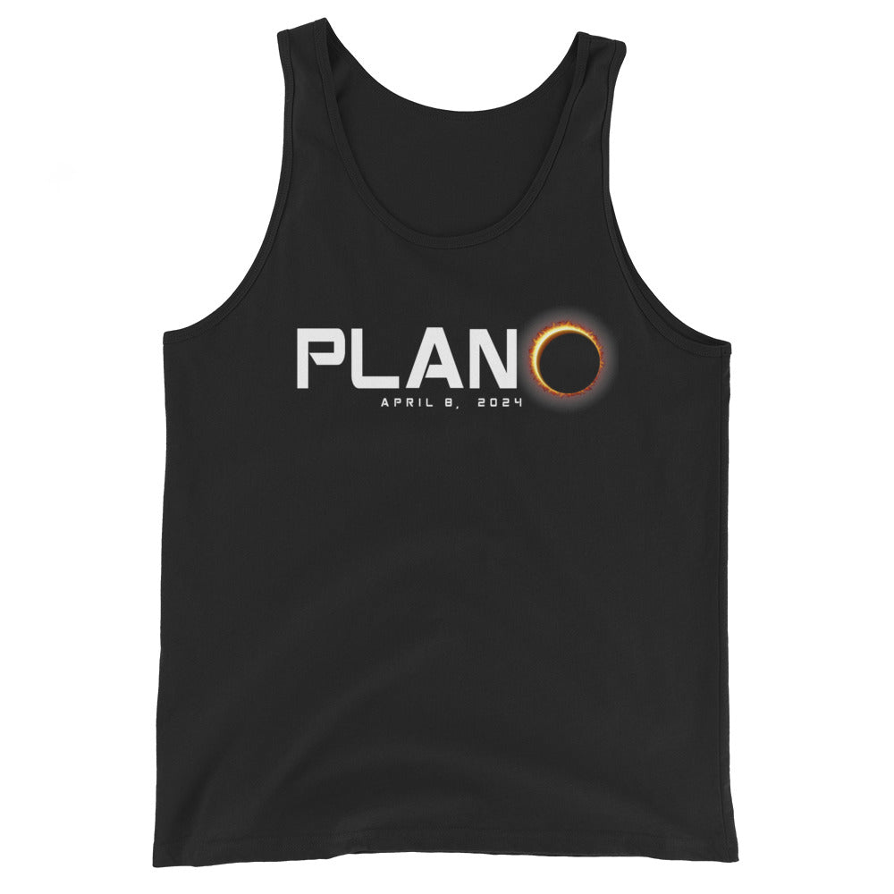 Plano Texas 2024 Eclipse Souvenir April 8 Unisex Tank Top