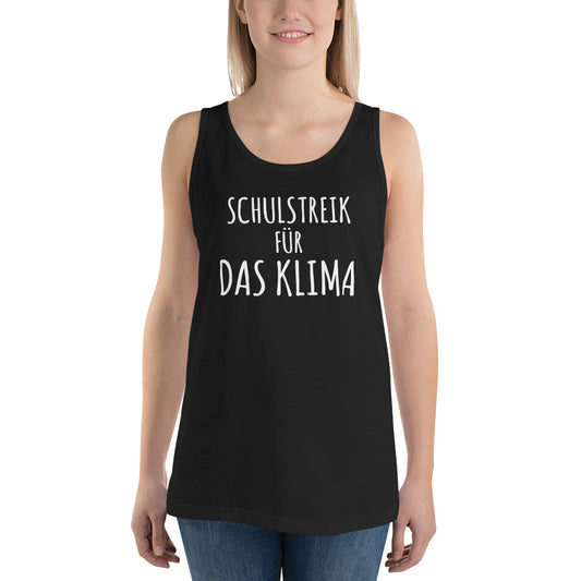 Schulstreik fur das Klima School Strike For Climate Environment Unisex Tank Top