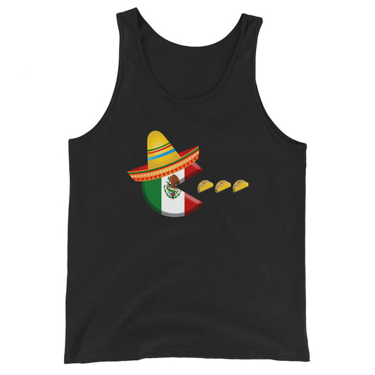 Funny Cinco De Mayo Taco Fan Unisex Tank Top