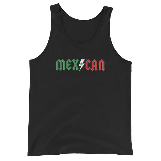 Mexican Native Cinco De Mayo Ancestry Flag Unisex Tank Top