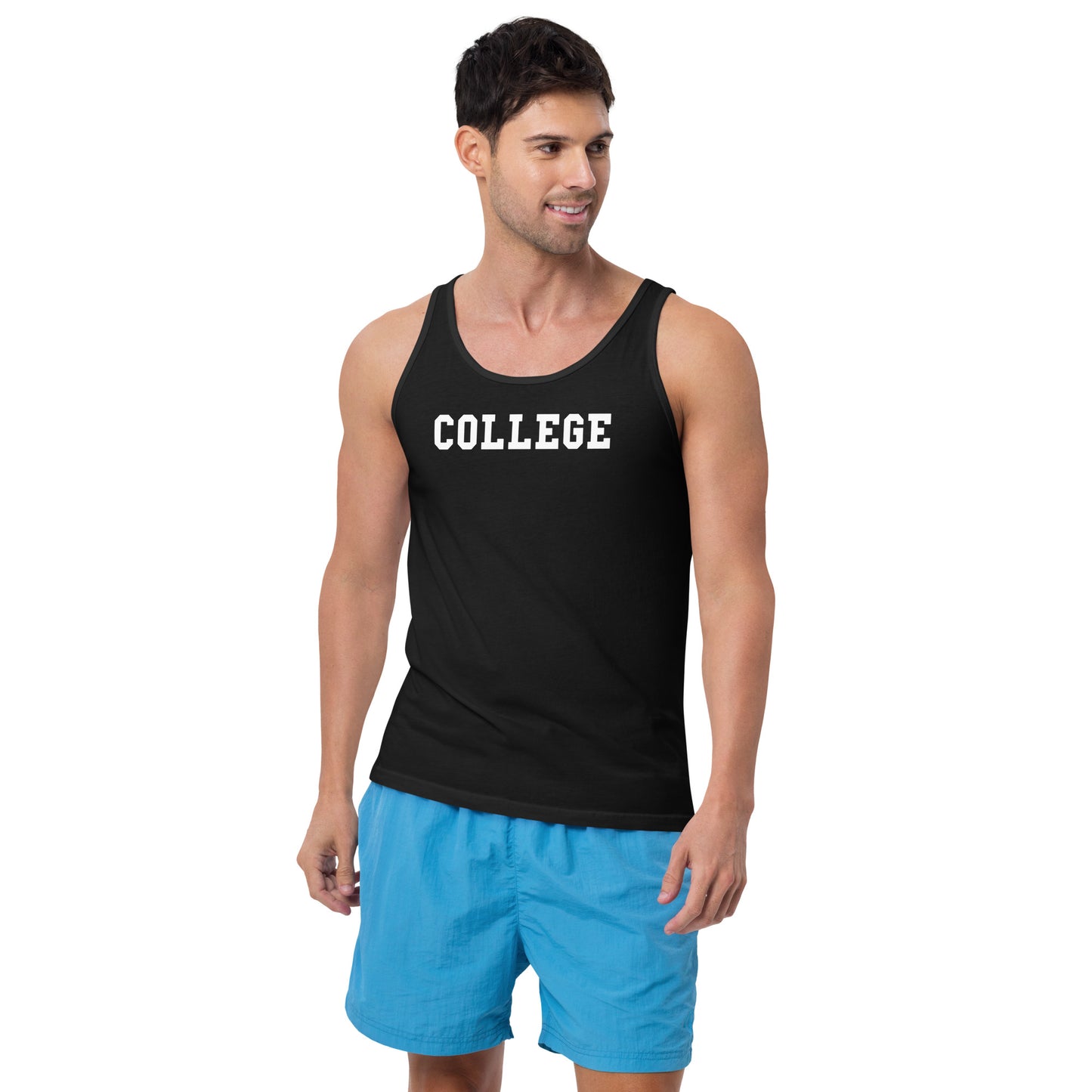 College Text House Animal Movie Funny Unisex Tank Top