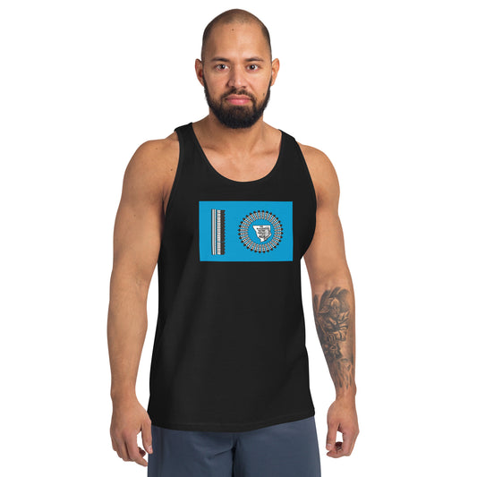 Blackfoot Indian Native American Pride Ancestry Tribe Flag Unisex Tank Top